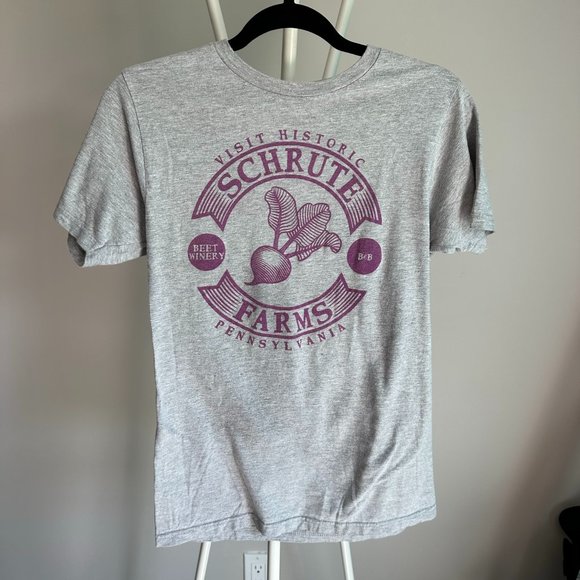 Women's Schrute Farm T-Shirt - Funny Plant Mom Gift Tee Casual Short Sleeve Top